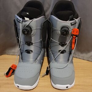 Men's Gray Burton Snowboard Boots